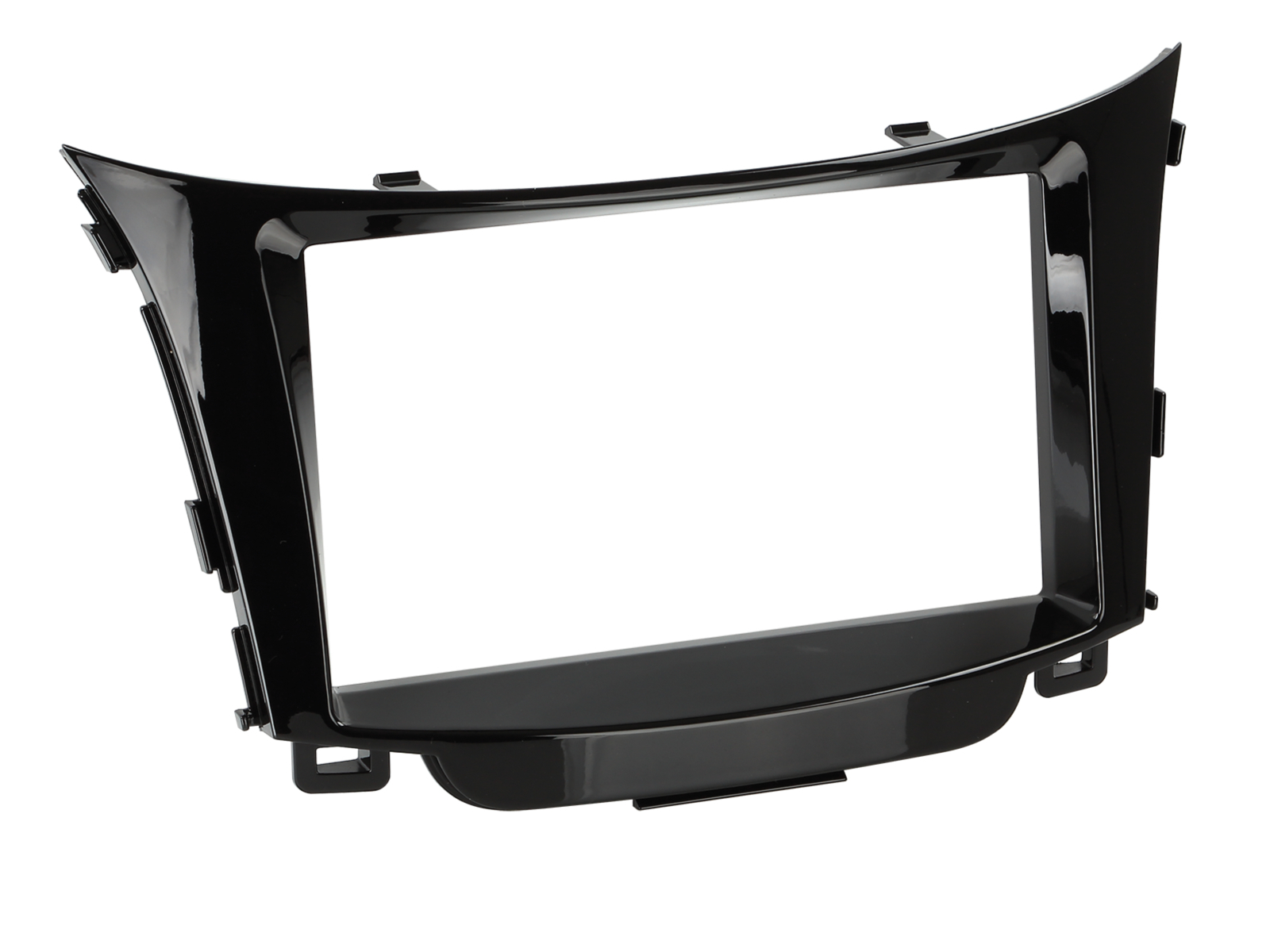 2-DIN Radioblende Hyundai i30(GD/GDH) 2012-2017 Klavierlack