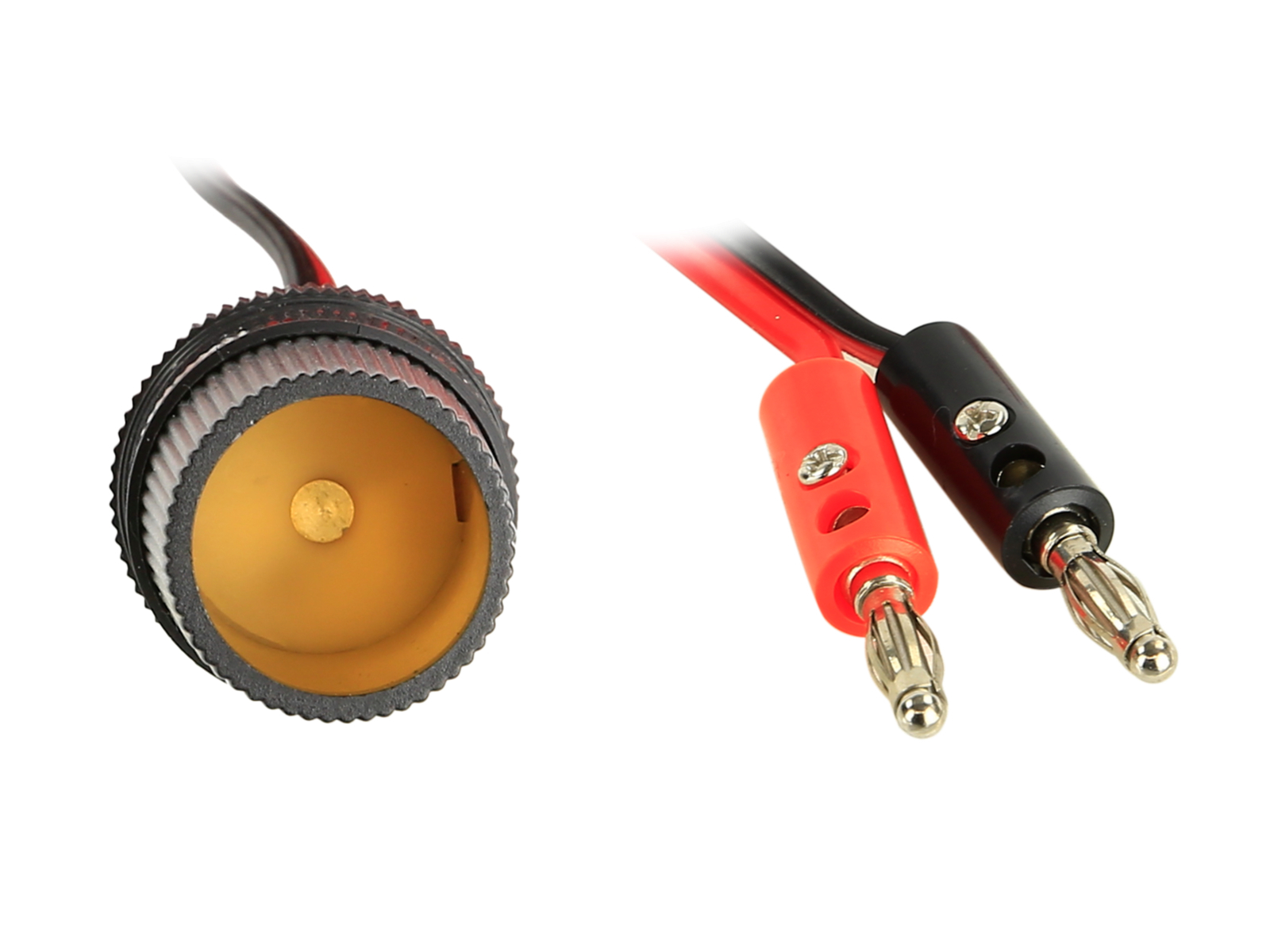 Adapter Zigarettenanzünder Kupplung > Bananenstecker