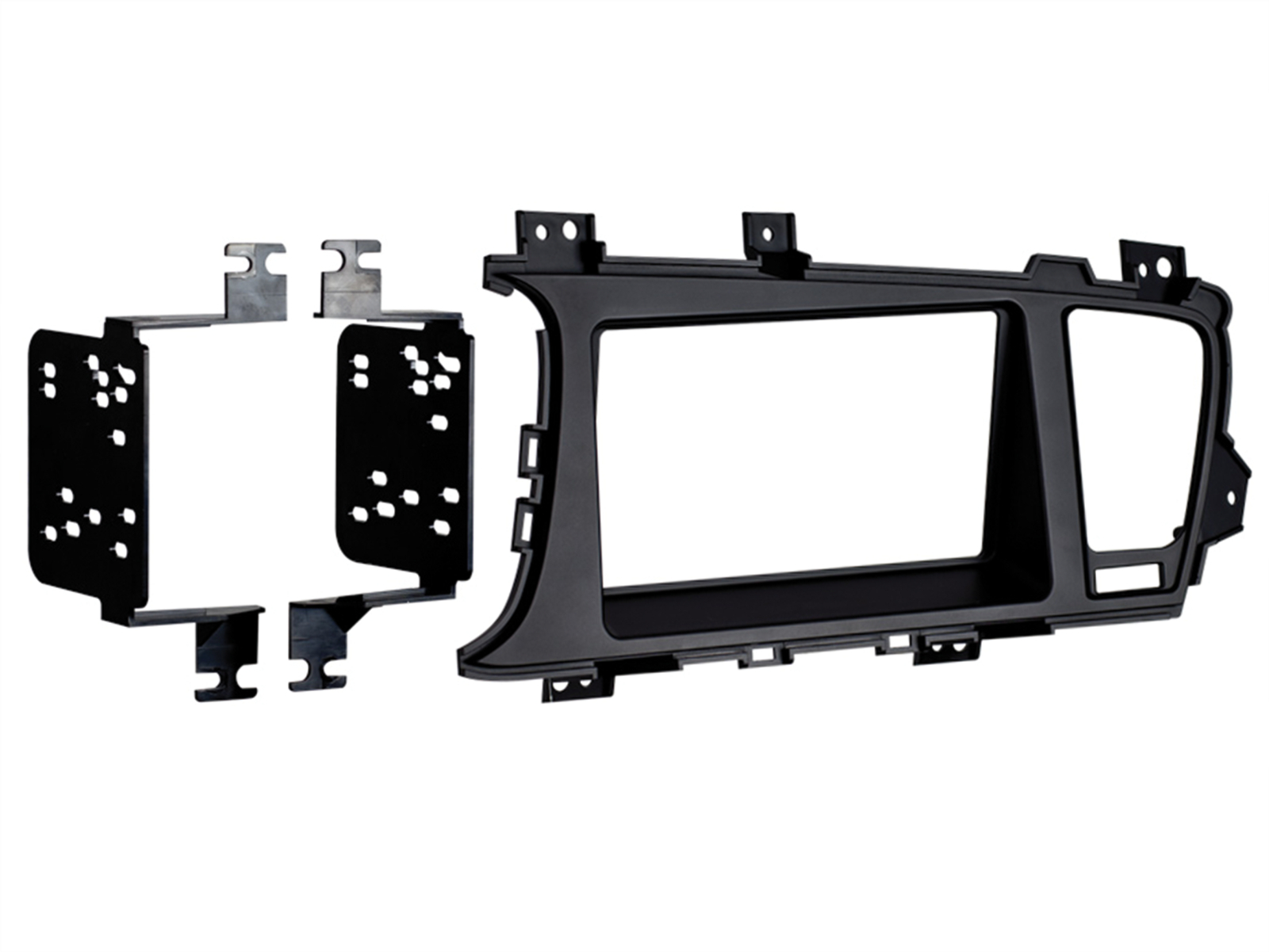 2-DIN Radioblende Kia Optima(TF) 03/2012-10/2013 schwarz