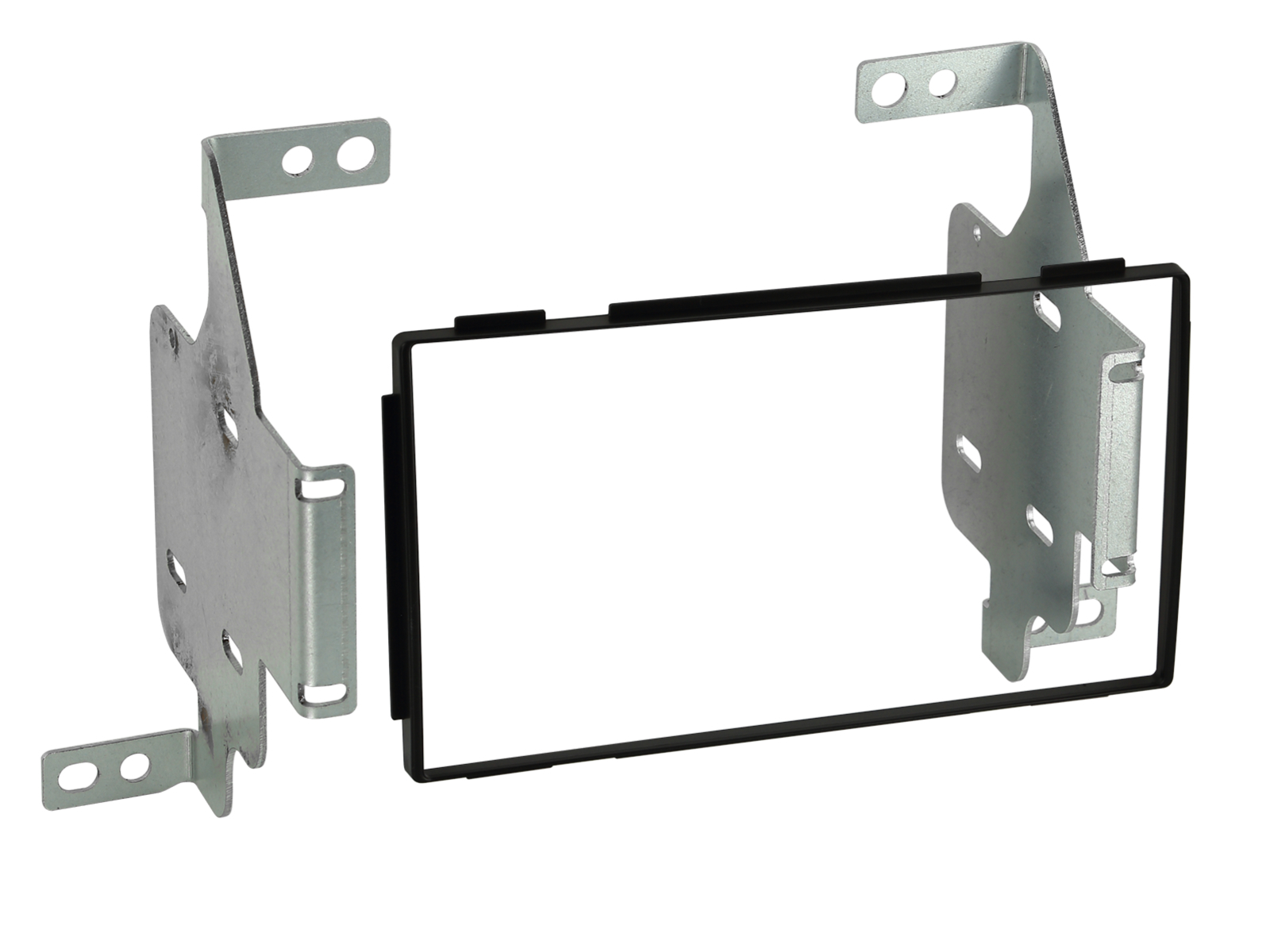 2-DIN Radioblende Nissan Juke 10/2010-06/2014 schwarz