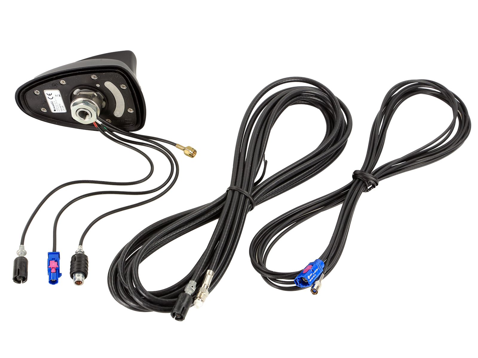 Shark II Quad Antenne AM / FM > HC97 / GSM > FME (f)