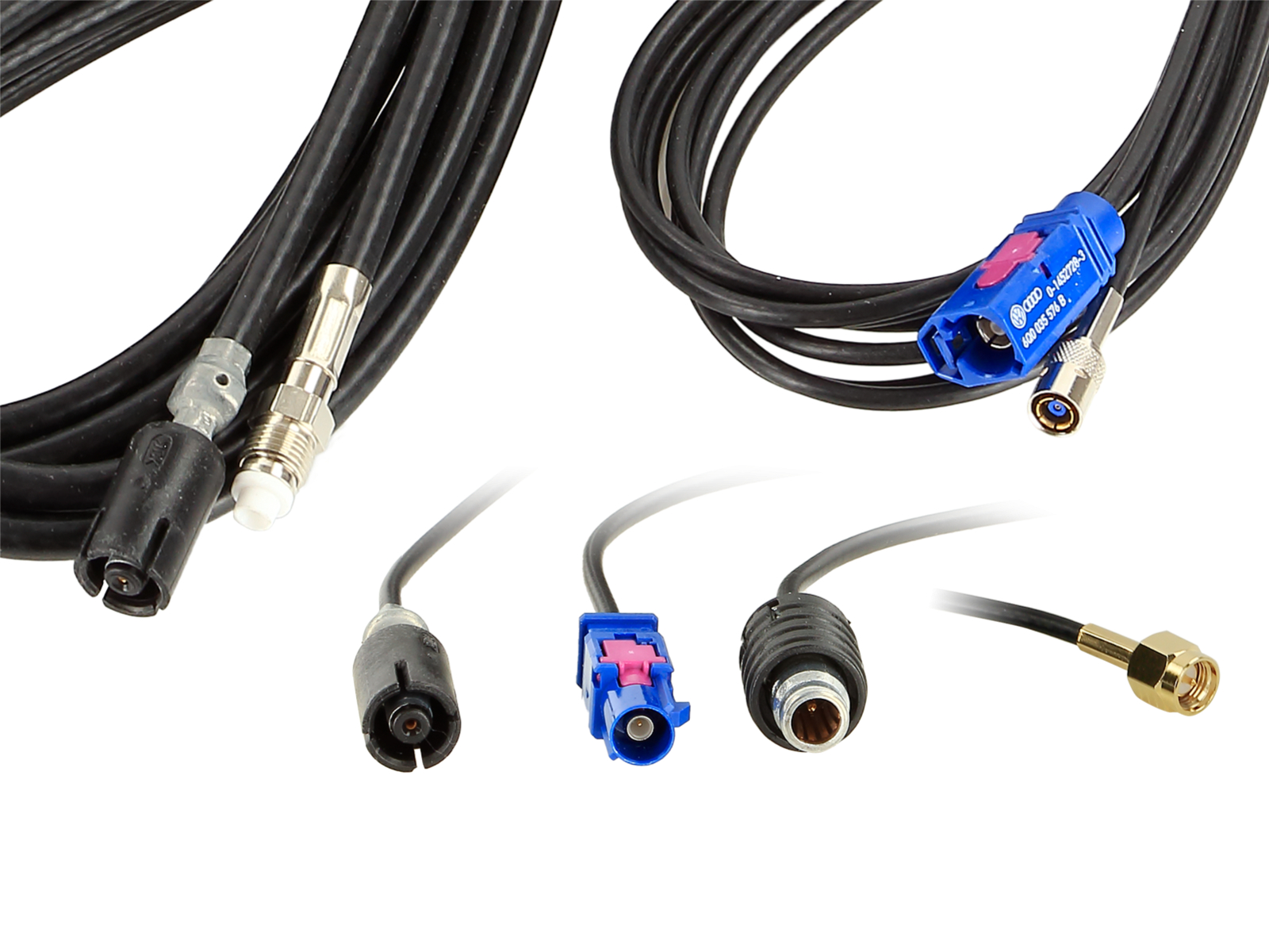 Shark II Quad Antenne AM / FM > HC97 / GSM > FME (f)