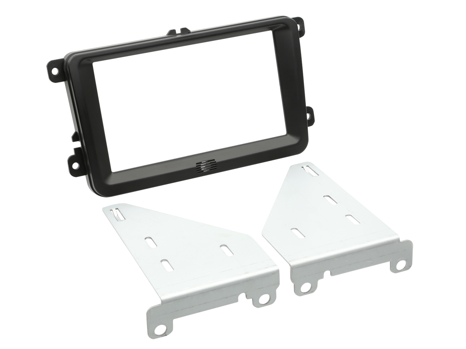 2-DIN Radioblende Seat/Skoda/VW diverse Fahrzeuge schwarz