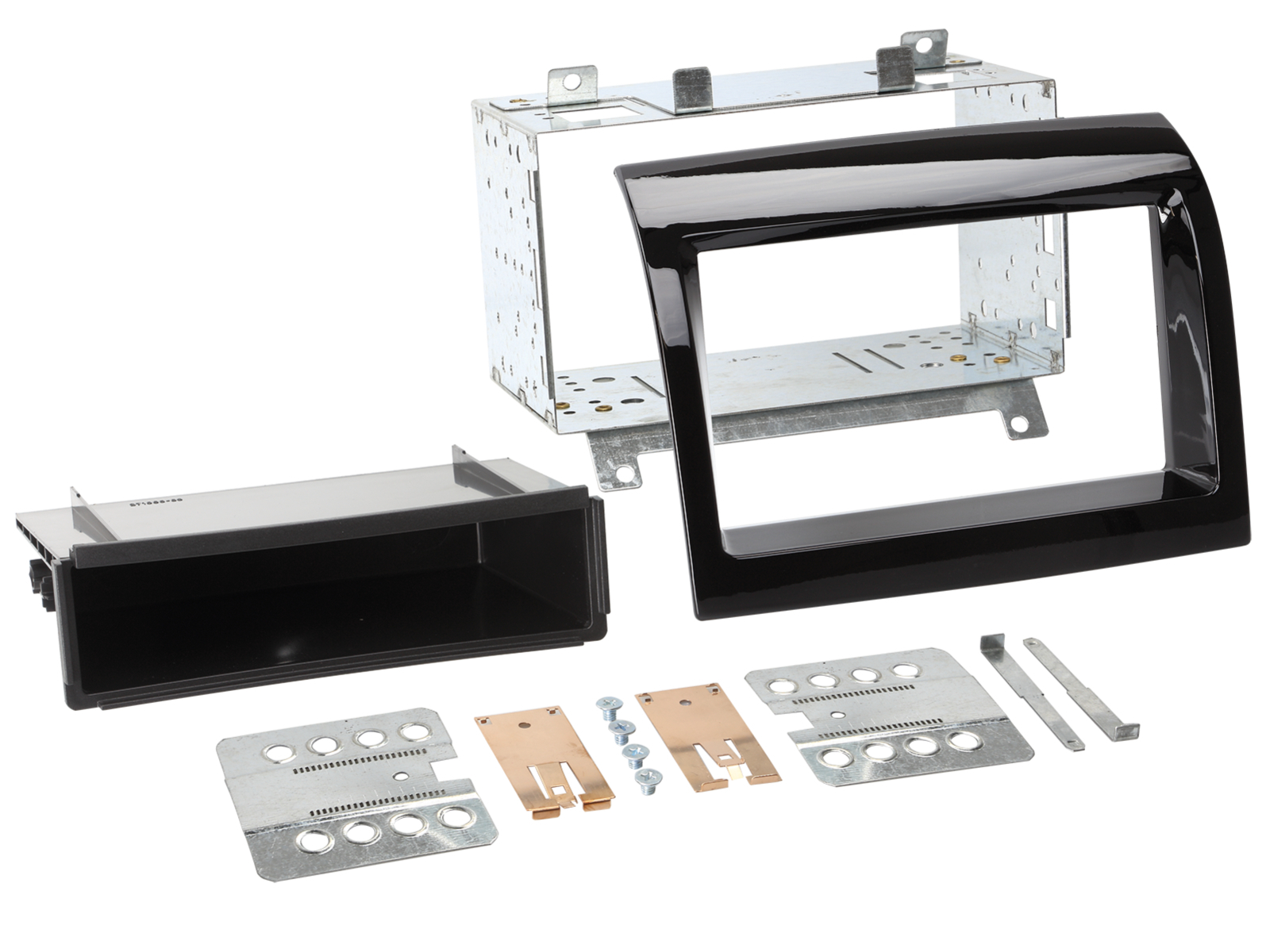 2-DIN Radioblende mit Fach Citroen/Fiat/Peugeot 2011-2014