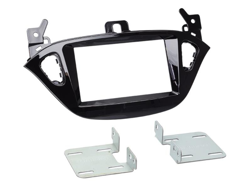 2-DIN Radioblende Opel Adam(M-A)/Corsa E(X15) Klavierlack