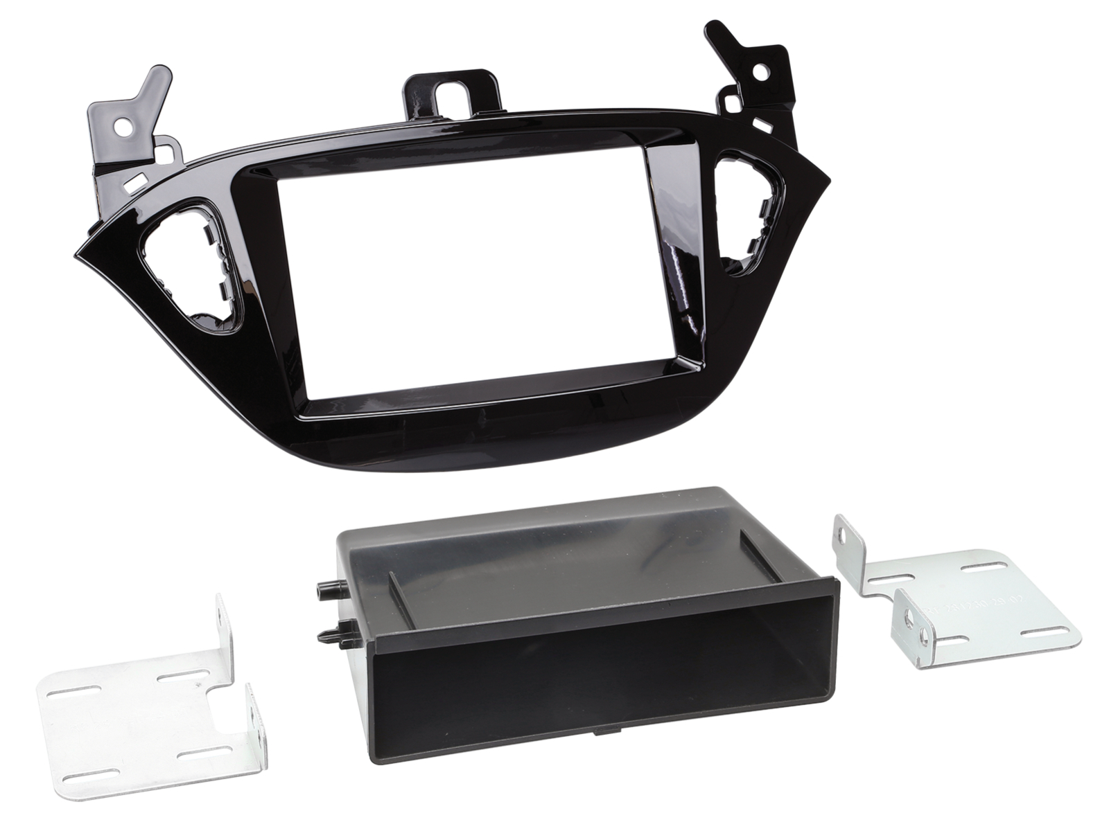 2-DIN Radioblende mit Fach Opel Adam(M-A)/Corsa E(X15)