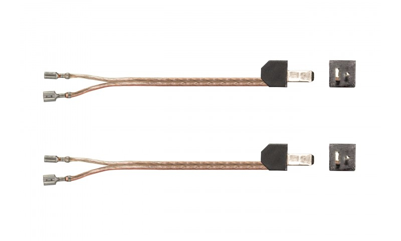 LS Kabel 2 x 0,75mm², gelängt mit runden DIN Steckern