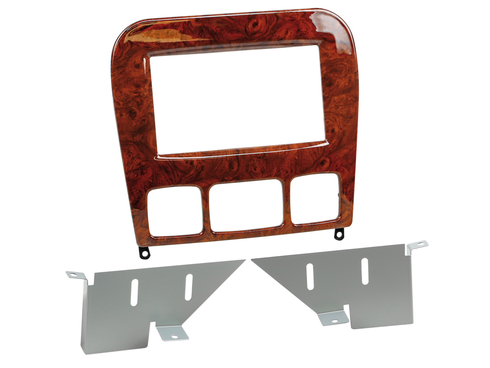 2-DIN Radioblende S-Klasse(W220) 11/1998-09/2005 Wurzelholz