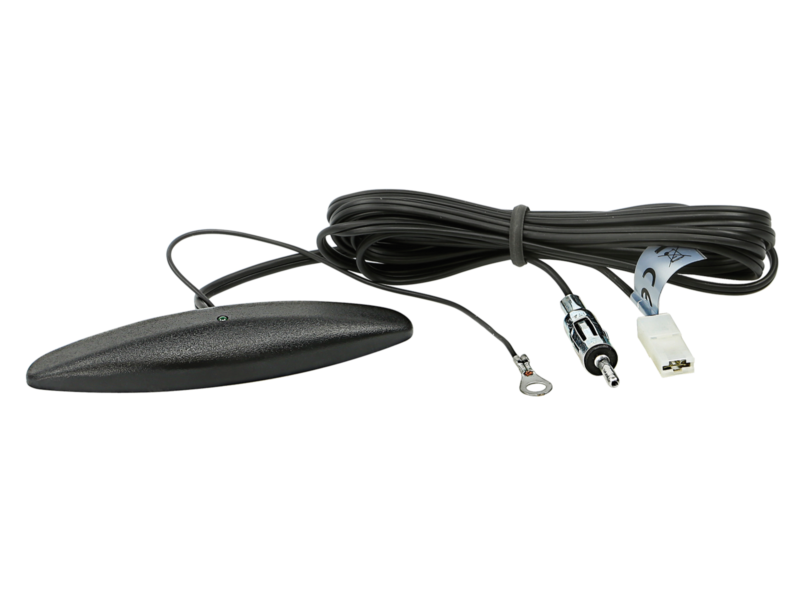 Glasklebeantenne AM/FM DIN(m) 12V extern