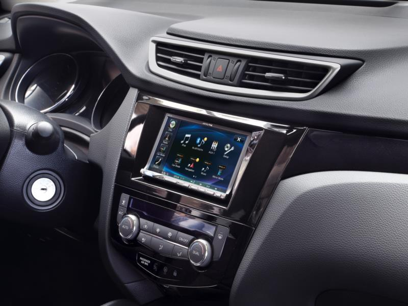 2-DIN Radioblende Nissan Qashqai 2014-2021/X-Trail 2014-2022