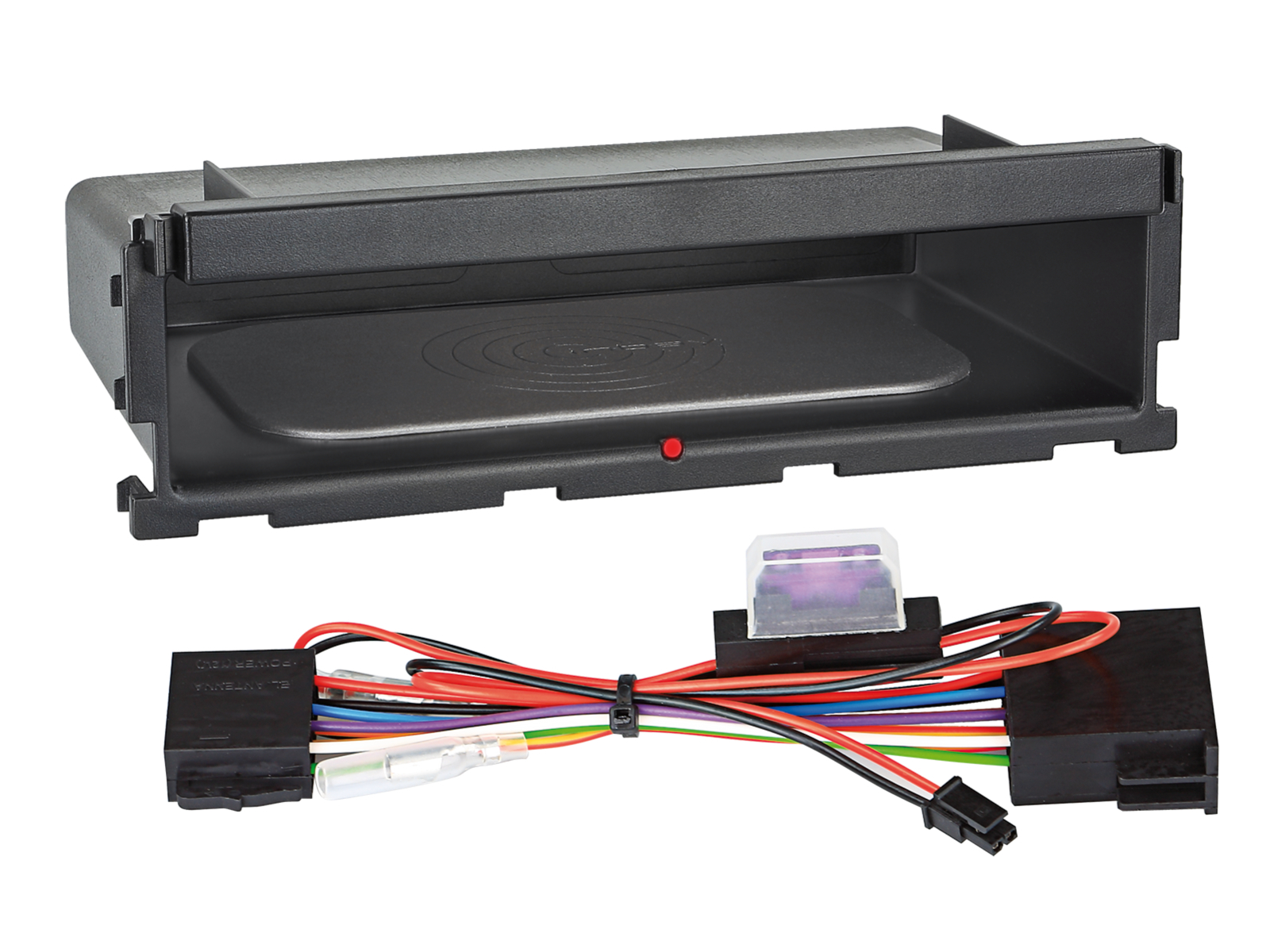 Ablagefach INBAY® für 2-DIN Radioblenden 2 teilig