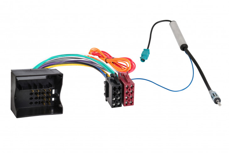 ISO Adapterkabel mit Phantomspeisung für Citroen, Fiat, Lancia, Peugeot, Toyota