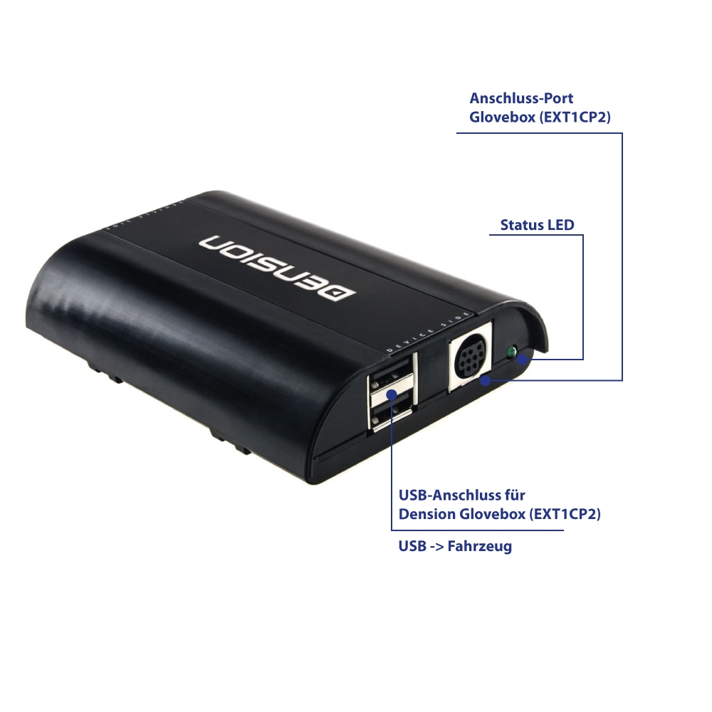DENSION DAB+U Universal DAB Interface für werkseitig USB-Anschluss