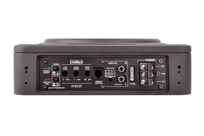 AXTON ATB25P Flat-Aktivsubwoofer 25 cm mit Passivmembran