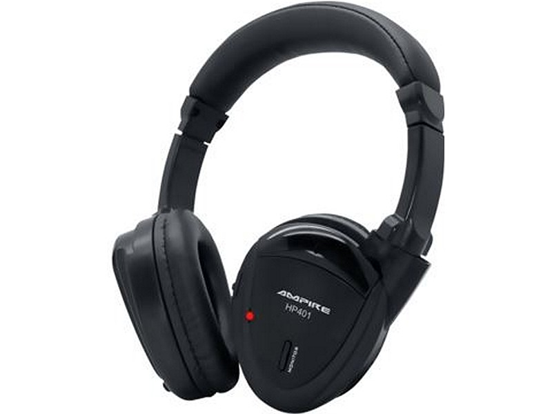 kabelose Kopfhörer, Funk, 2-Kanal, faltbar, inklusive Tasche