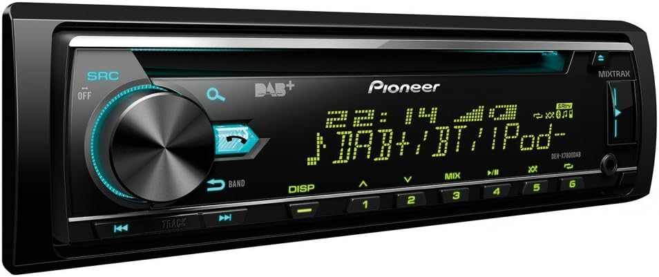 PIONEER DEH-X7800DAB MixTrax und DAB+ Tuner ,CD/MP3-Tuner mit Bluetooth