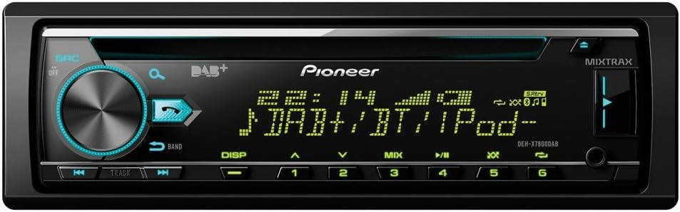 PIONEER DEH-X7800DAB MixTrax und DAB+ Tuner ,CD/MP3-Tuner mit Bluetooth