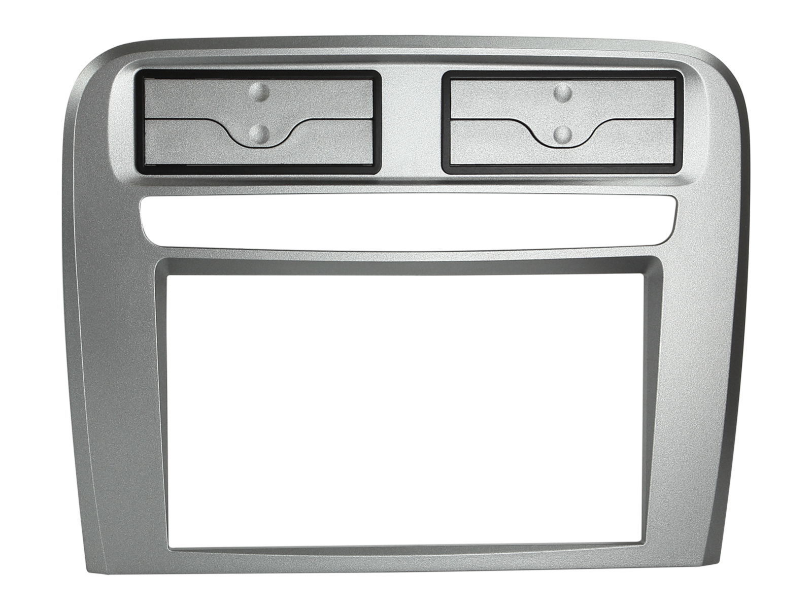 2-DIN Radioblende Fiat Grande Punto 2005-2010 anthrazit