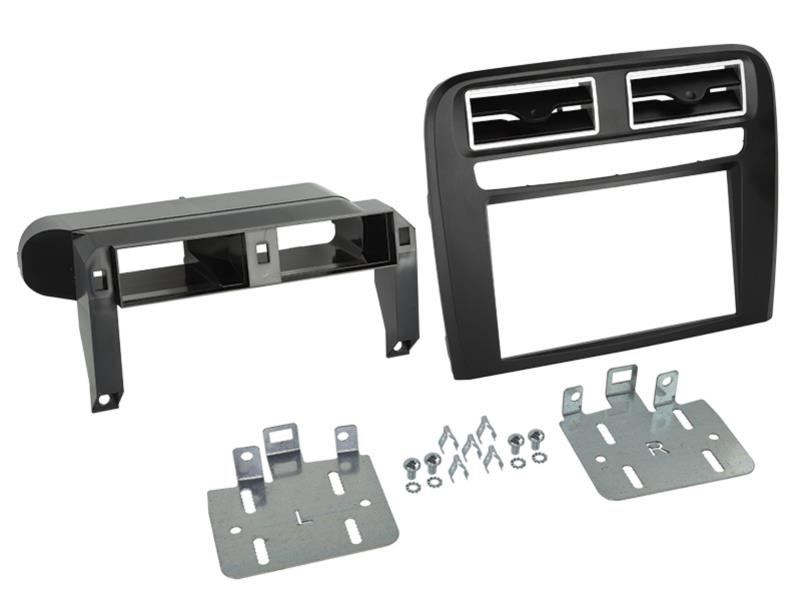 2-DIN Radioblende Fiat Grande Punto 2005-2010 schwarz