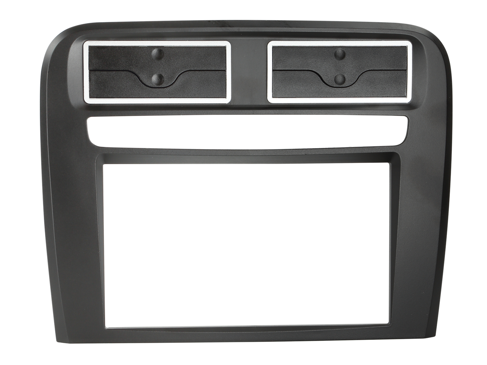 2-DIN Radioblende Fiat Grande Punto 2005-2010 schwarz
