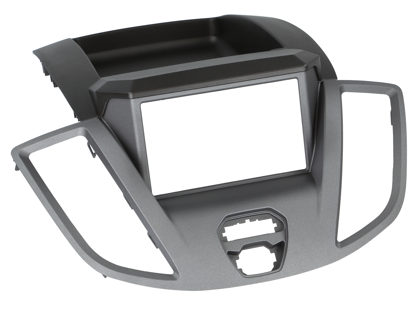 2-DIN Radioblende mit Fach Ford Transit V363 2014-2019