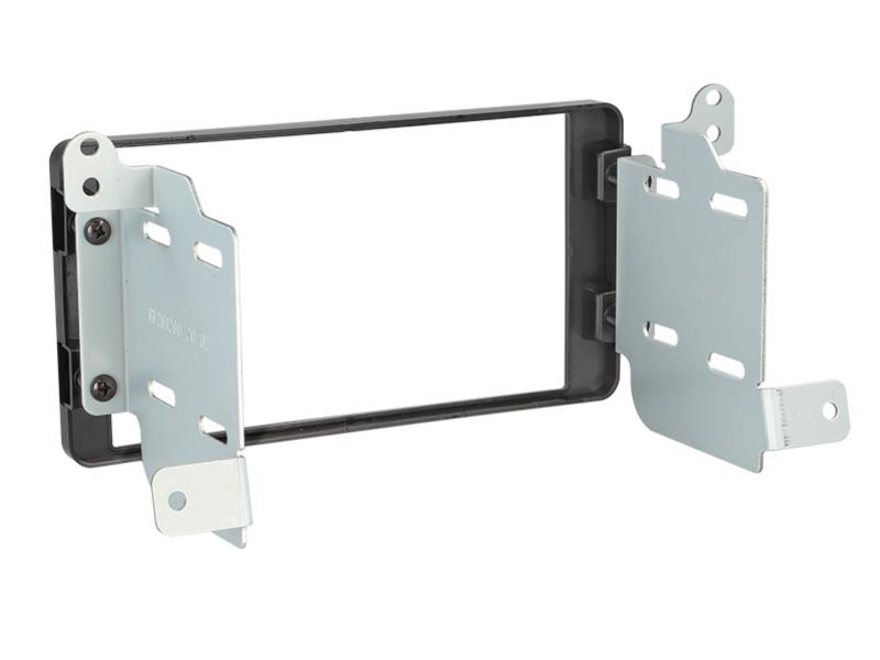 2-DIN Radioblende Fiat Fullback/Mitsubishi L200 Klavierlack