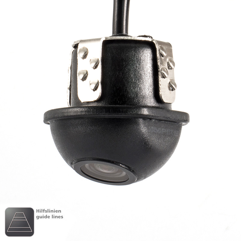 Rückfahrkamera im Kunststoffgehäuse, 70°