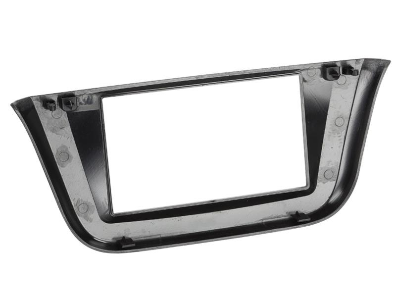 2-DIN Radioblende Iveco Daily 2014-2023 schwarz genarbt