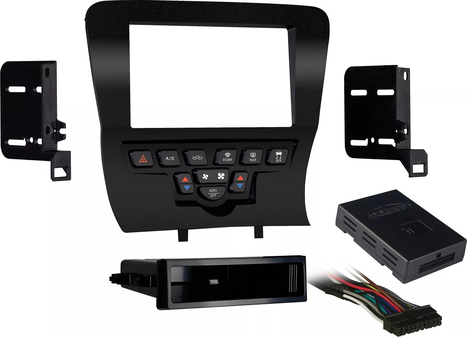 METRA 99-6514B Radiohalterung Doppel DIN EinbauKit für Dodge Charger ab 2011