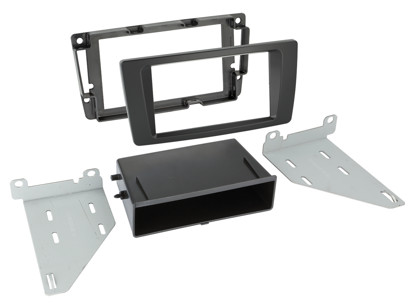 2-DIN Radioblende mit Fach Skoda Octavia(1Z)/Yeti(5L)