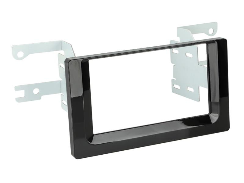 2-DIN Radioblende Toyota Auris 2015-2019 Klavierlack schwarz