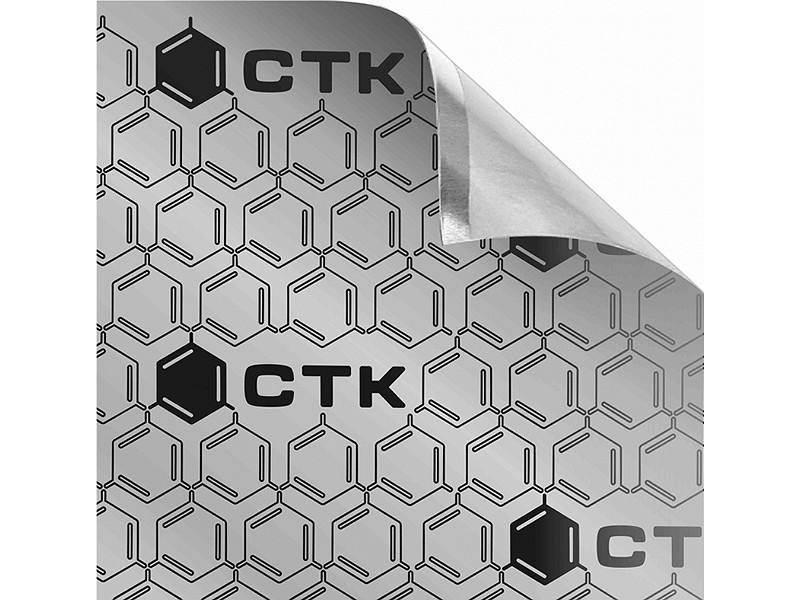 CTK FoilFix selbstklebende 200µm dicke Alufolie; 700x500mm; 1 Stück