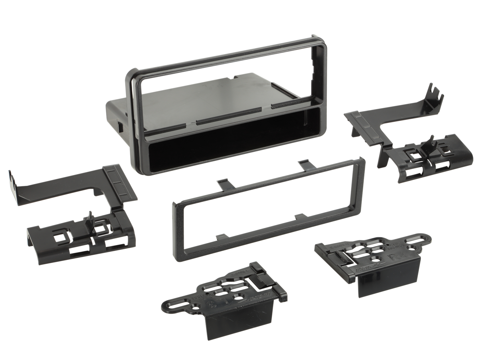 1-DIN Radioblende Toyota Hilux(N25) 2005-2011 schwarz