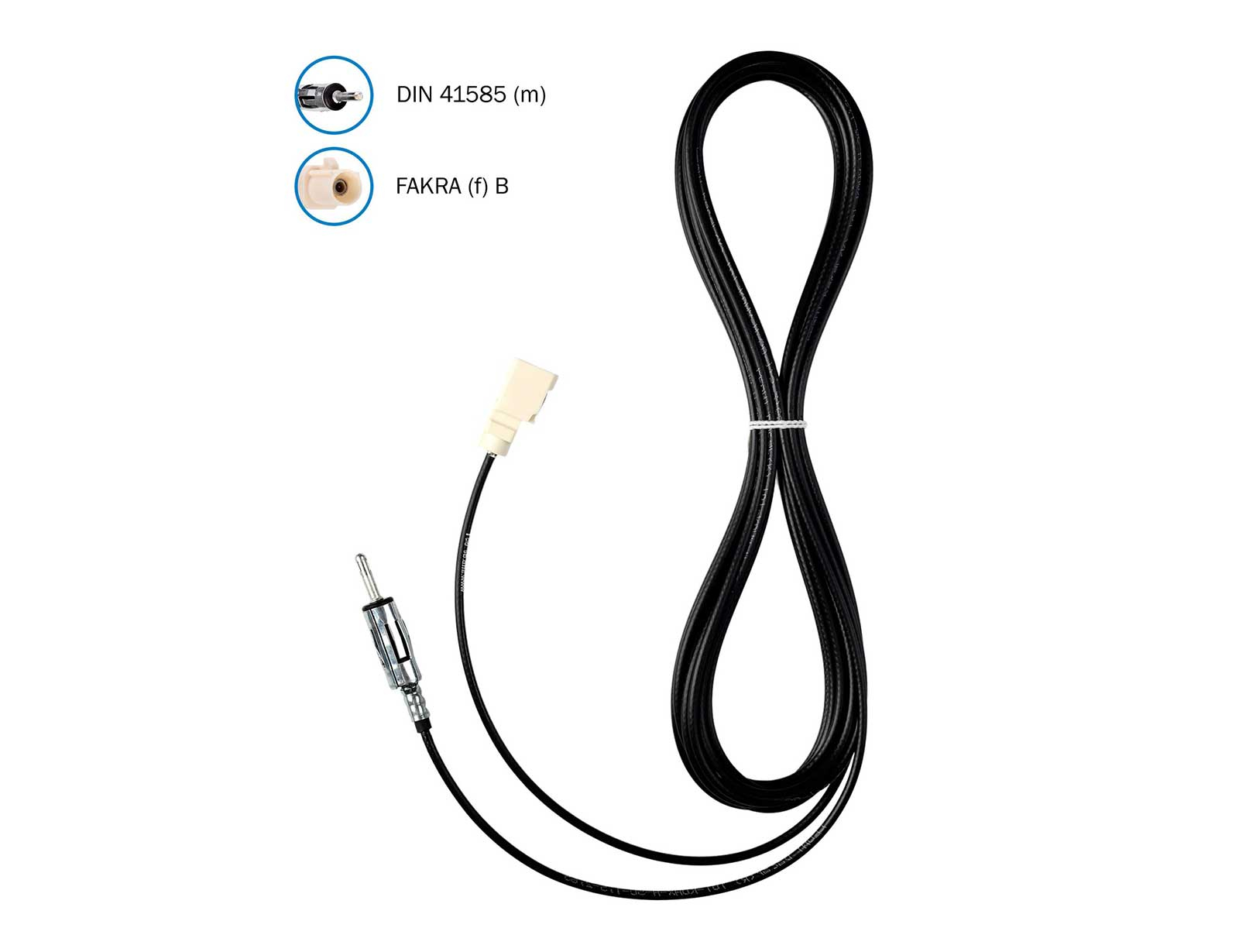 ATTB 2460.01 Verlängerungskabel RG174, 5m