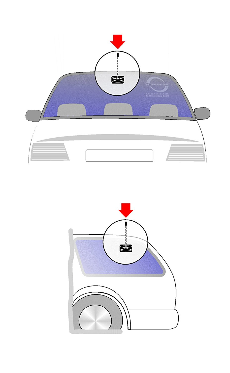 ATTB 4573.01 Klebeantenne DAB+