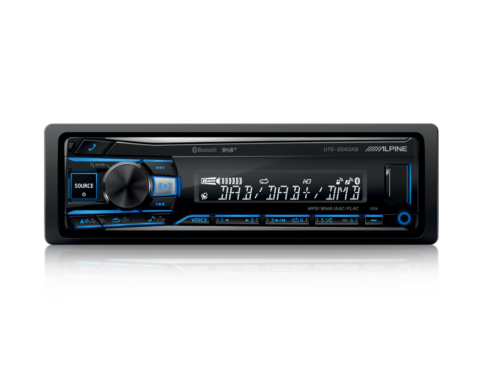 Alpine UTE-204DAB 1 DIN DAB+ Bluetooth
