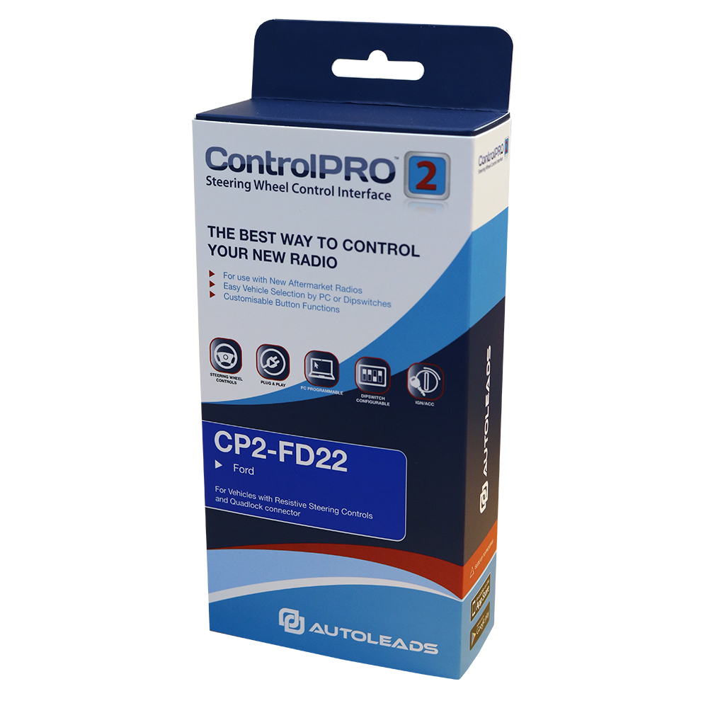 Autoleads CP2-FD22 Lenkradfernbedienungsadapter für Ford