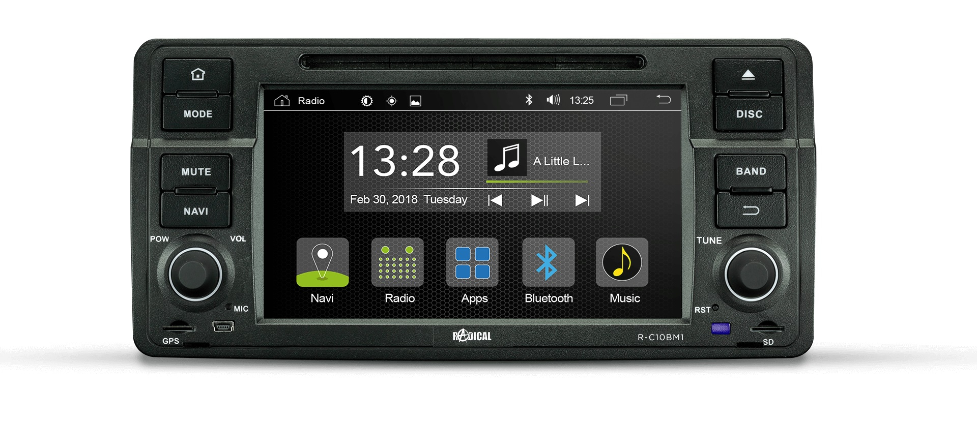 Radical R-C10BM1 Android Moniceiver für BMW E46