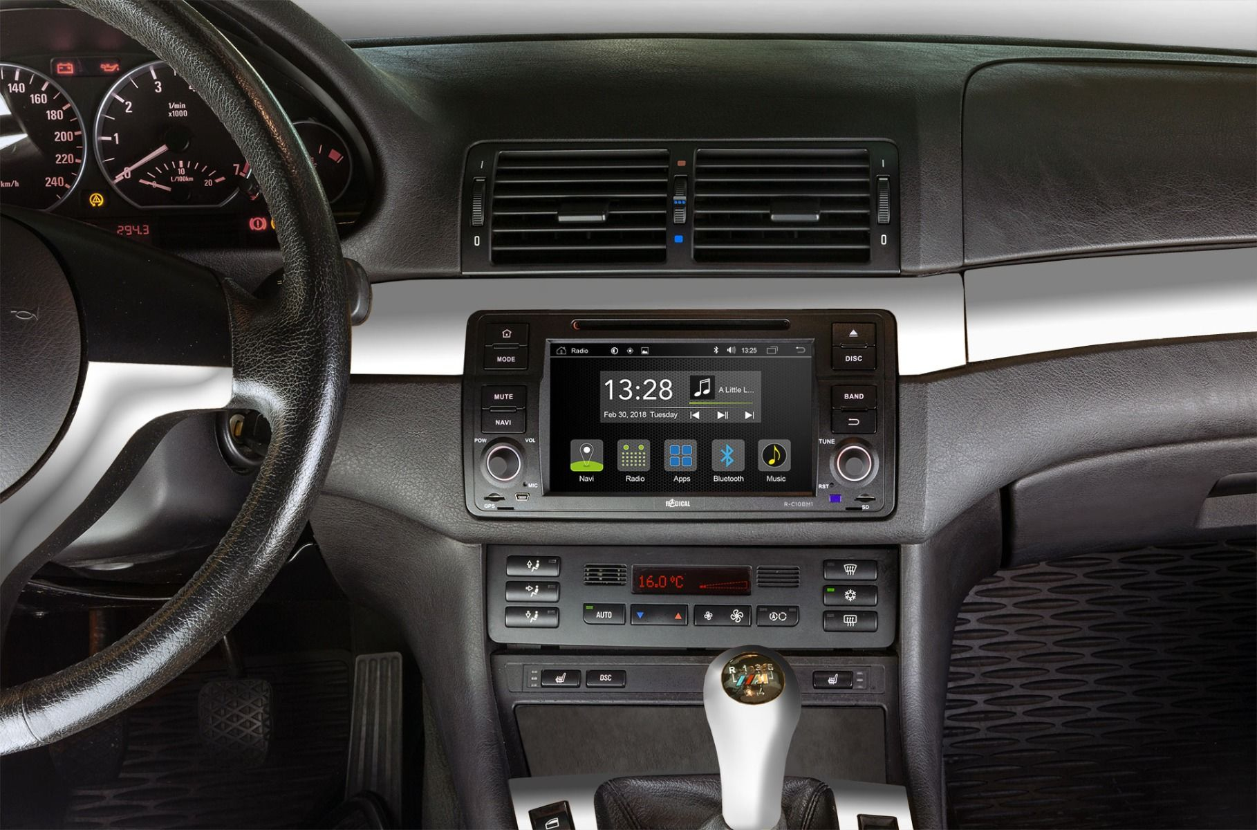 Radical R-C10BM1 Android Moniceiver für BMW E46