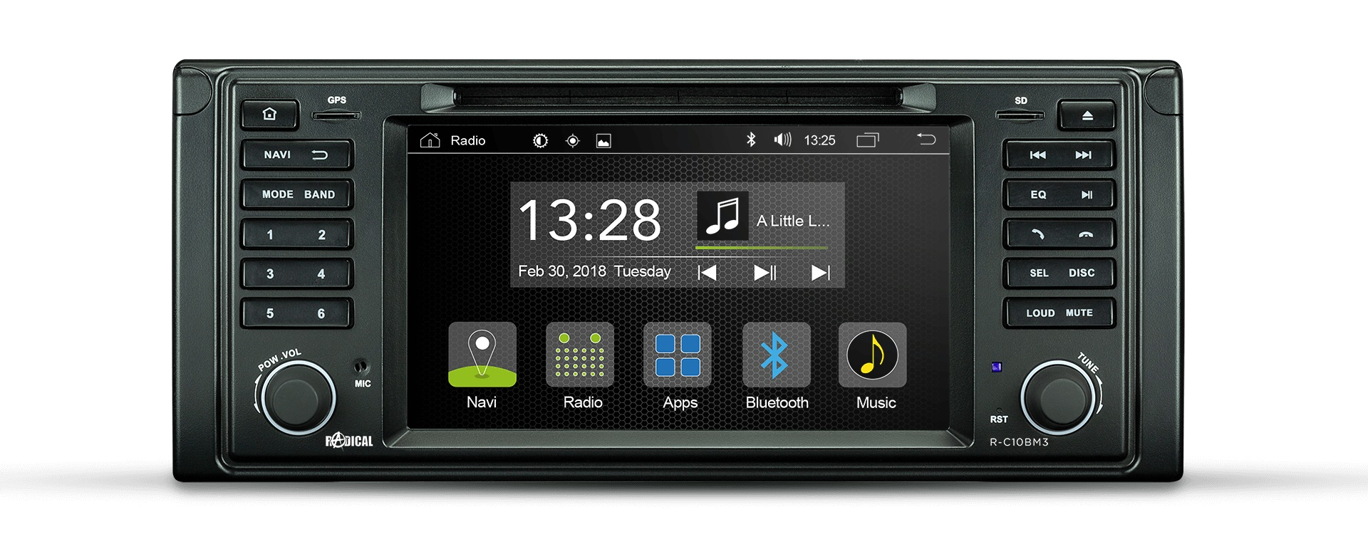 Radical R-C10BM3 Android Moniceiver für BMW E39