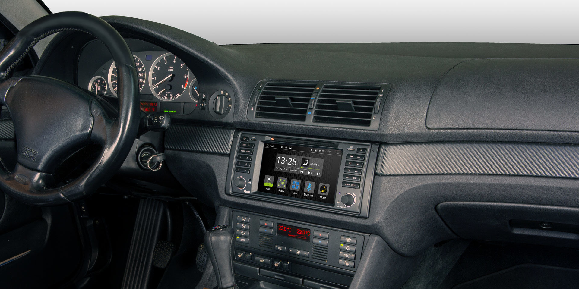 Radical R-C10BM3 Android Moniceiver für BMW E39