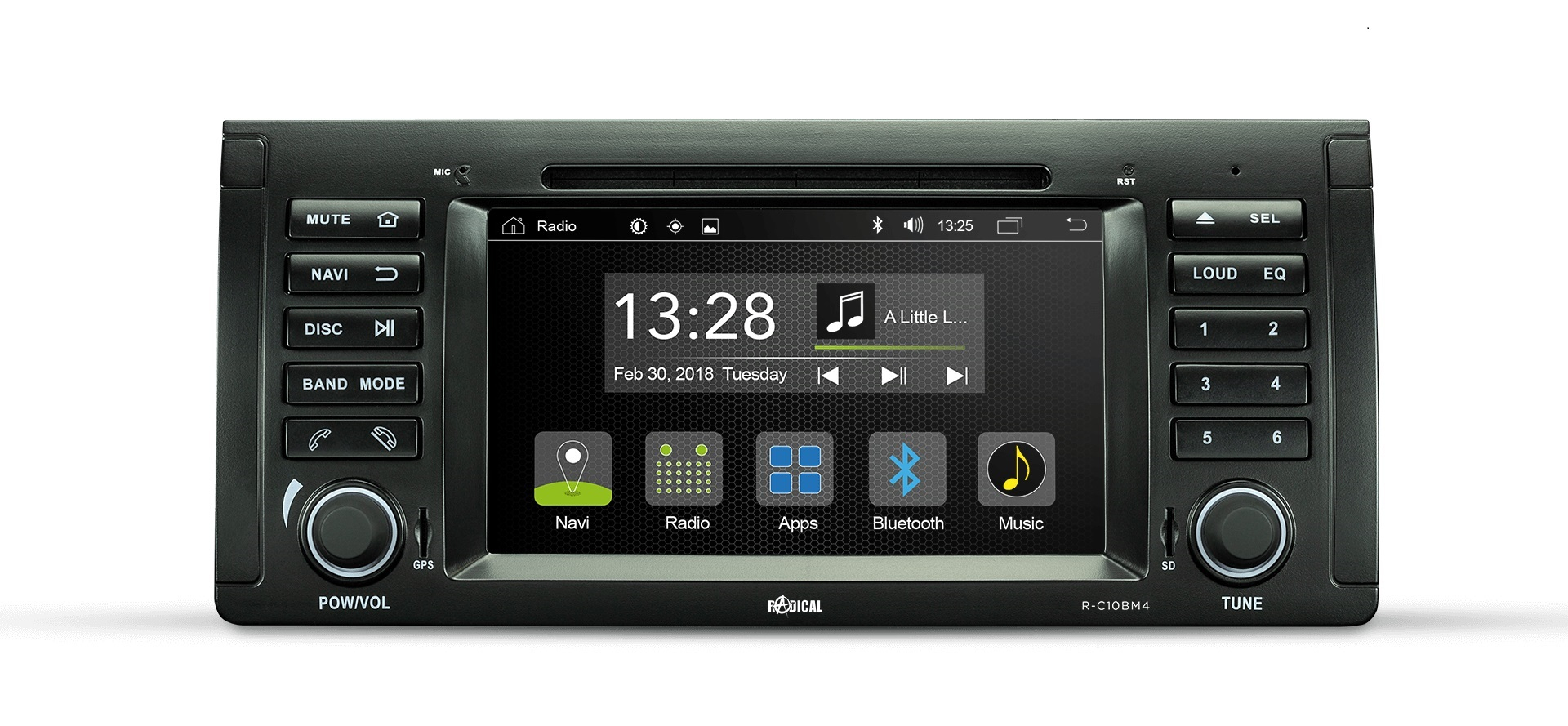 Radical R-C10BM4 Android Moniceiver für BMW E53