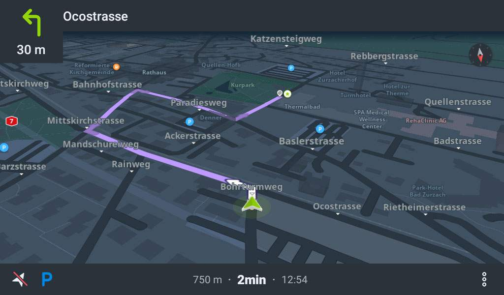 Radical R-MAPC10 GPS Navigation Software für RADICAL Geräte