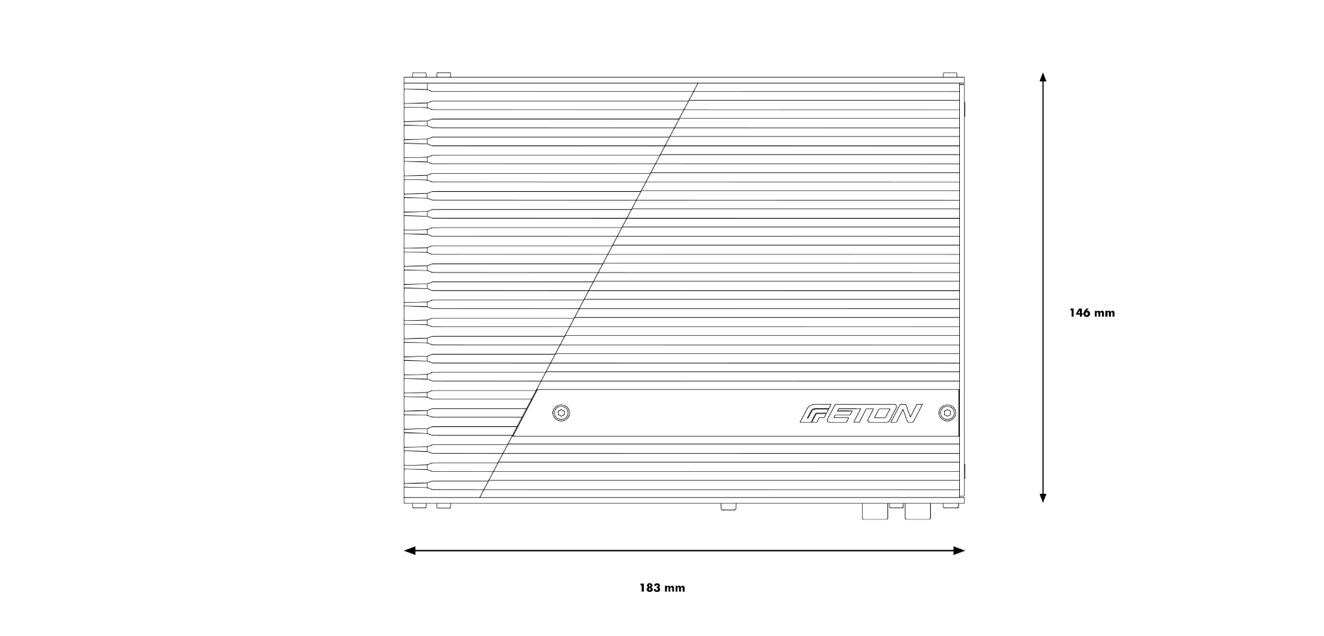 ETON ET-MINI150.4 4-Kanal Amplifier 4 x 100 Watt