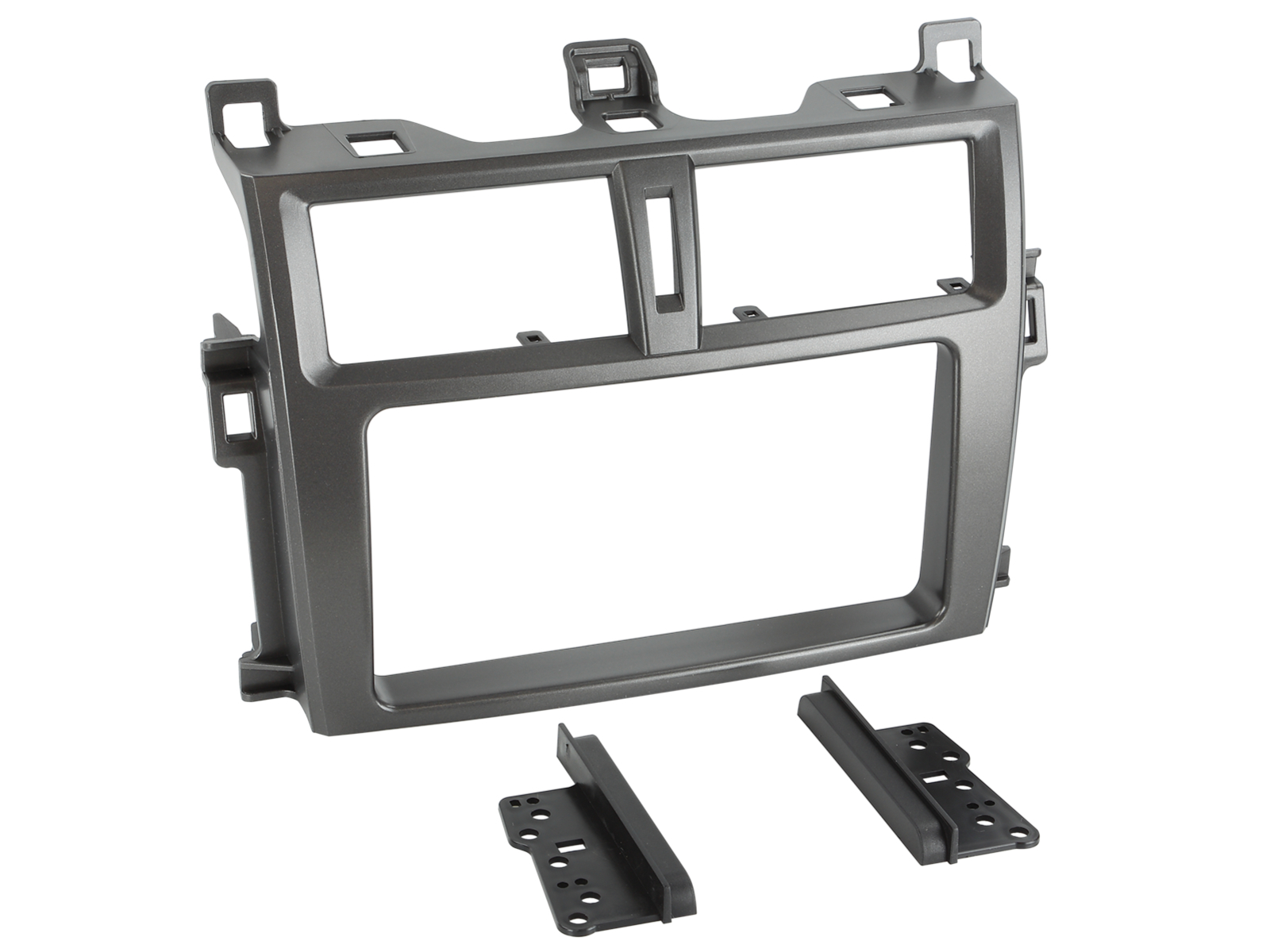 2-DIN Radioblende Subaru Terzia/Toyota Verso S dunkelgrau