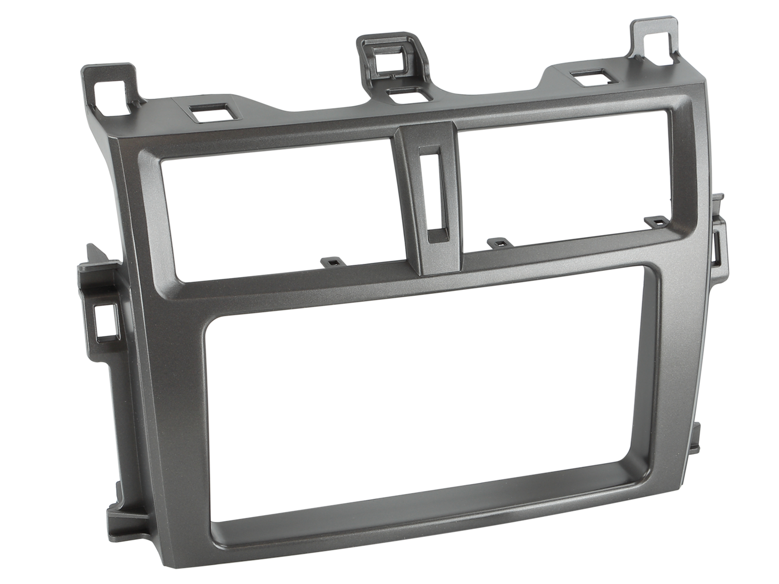 2-DIN Radioblende Subaru Terzia/Toyota Verso S dunkelgrau