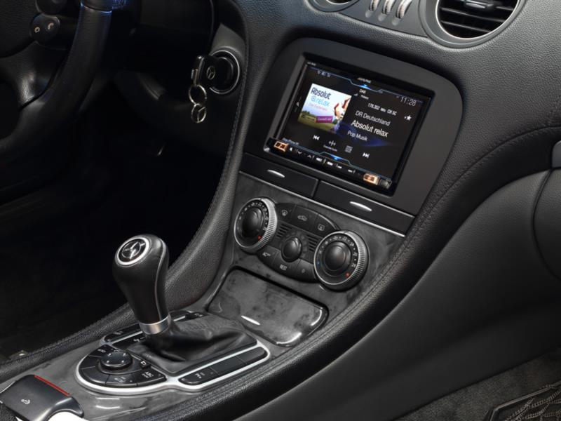2-DIN Radioblende Mercedes SL-Klasse(R230) 03/2006-12/2011