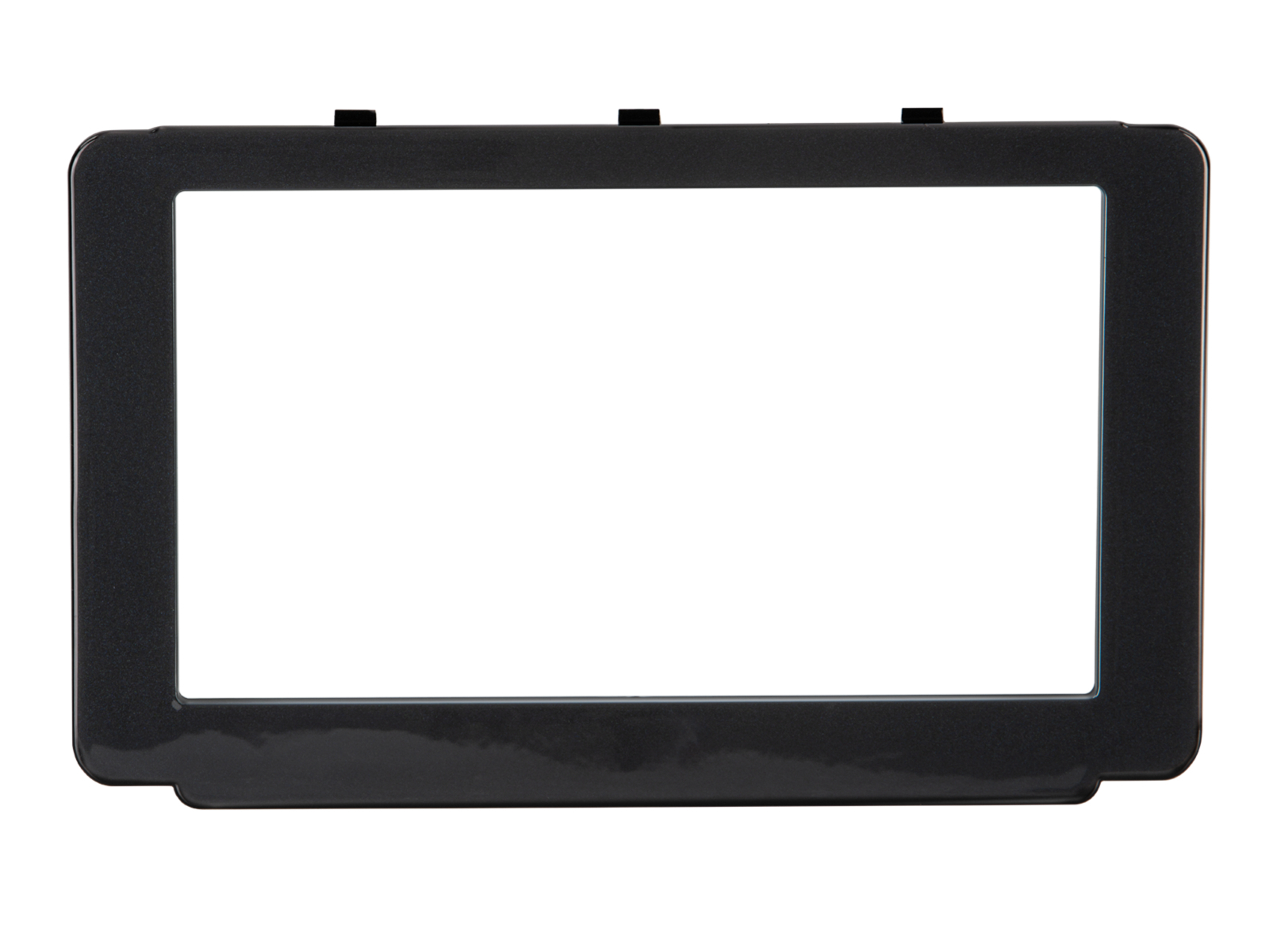 2-DIN Radioblende Toyota Hilux 2016-2020 Klavierlack