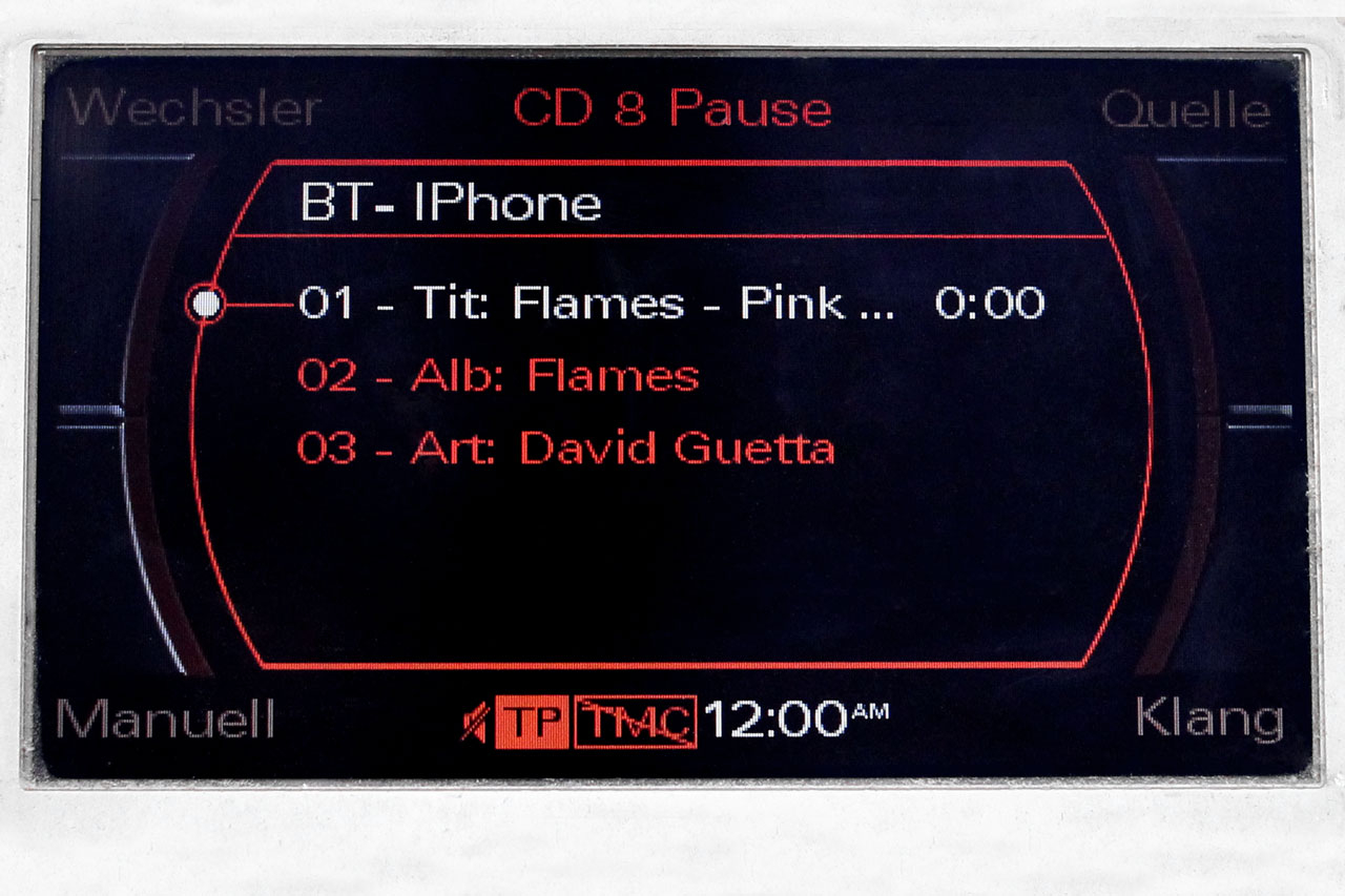 AUX, A2DP Bluetooth Plug and Play Music Receiver für MMI 2G