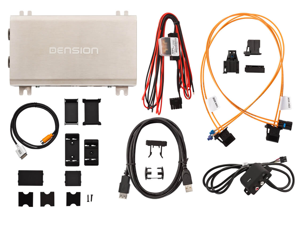 DENSION GW51AU1 GATEWAY 500 (iPhone + iPod + USB + AUX) für Audi (MMi 2G Basic /